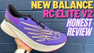 THIS SUPER SHOE REALLY SURPRISED ME! New Balance RC Elite V2 HONEST Review! screenshot 3