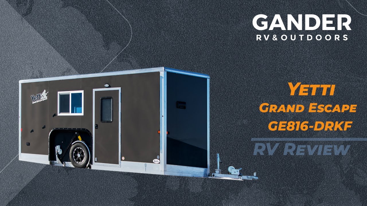 2020 Yetti Grand Escape Edition GE816 DRKF | RV Review: Gander RV & Outdoors