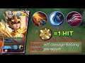 GLOBAL BADANG NEW 1 SHOT CRITICAL BUILD FOR RANK UP FASTER IN SEASON 38!!💀 (pls try) | MLBB