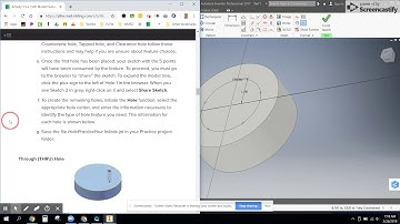PLTW IED 5.5a #3 Making Holes