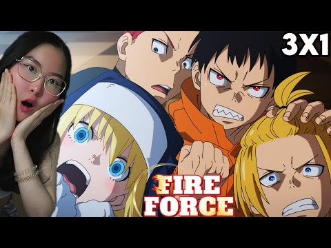 PEAK FORCE RETURNS!!!🔥 Fire Force Season 3 Episode 1 REACTION!!