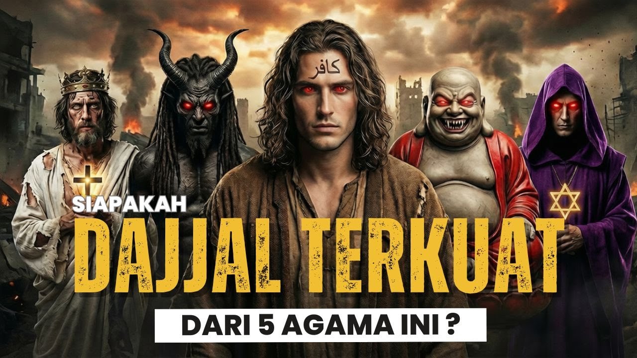 Dajjal atau Antichrist? Siapa musuh terkuat dari 5 agama ini?