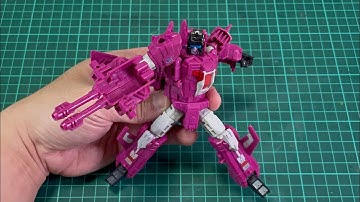 Transformers Generations Titans Return Misfire and Titan Master Aimless (Robot mode to Jet mode)