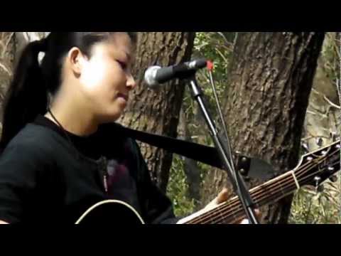 森ライブ　２０１３年３月１０日　稲城市　南山　アーティスト　紙子
