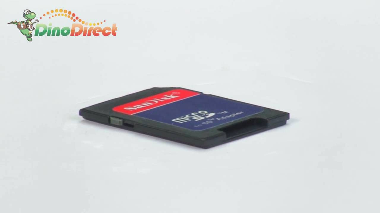 Micro SD to SD Memory Card Reader Adapter Convertor from Dinodirect.com