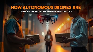 How Autonomous Drones Are Shaping the Future of Delivery and Logistics | Knowledge Garage