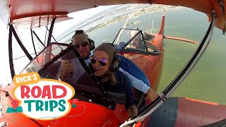 BiWing Open Cockpit Airplane Adventure | Bonus Dolphin Boat Tour Too