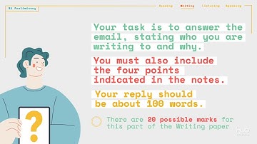 B1 Preliminary / Writing - Part 1