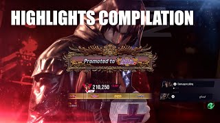 Tekken 8 - Ranked highlights #3 - Tekken King to Tekken Emperor