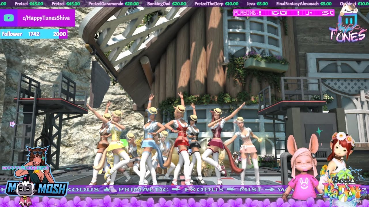 🎸 Band of Legends Beach Party / Moonlight Festival 🌊 ★ Exodus  ★ Join Us | !location !ai