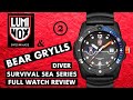 Luminox & Bear Grylls Survival Collection Sea Diver Watch Review (Part 2)