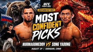 FINCH'S MOST CONFIDENT UFC SHANGHAI SONG VS NURMAGOMEDOV PICKS