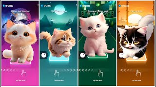 TILES HOP CUTE CATS BATTLE •|• Shutdown •|• Baby Girl •|• Dance Monkey •|• Jingle Bell