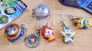 懐かしすぎる妖怪ウォッチ！1回300円 めじるしアクセサリーが争奪戦