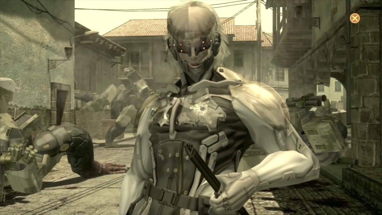 Metal Gear Solid 4 - Raiden Returns (Gekko Battle) 