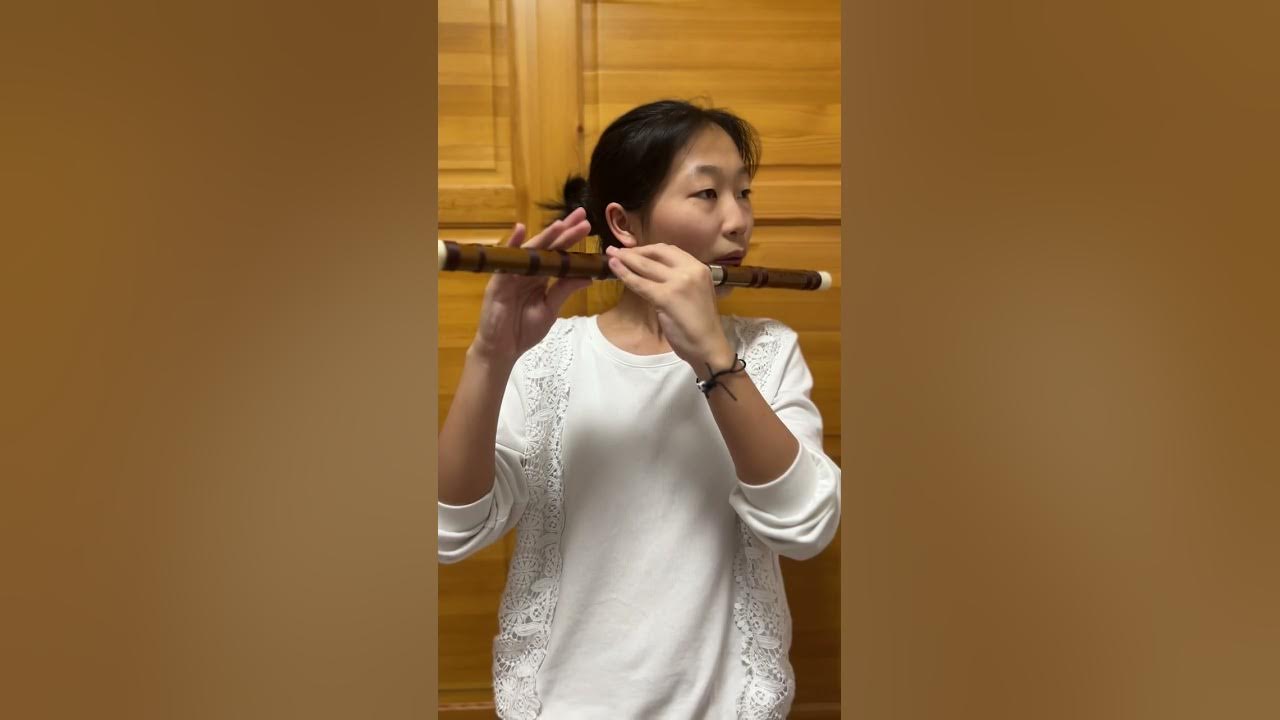 E Key Dizi Flute Tonguing Technique Practice On Solo Music YouTube