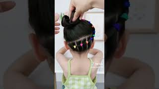 tutorial ikat rambut anak anak #anakanak #viral #anaklucu
