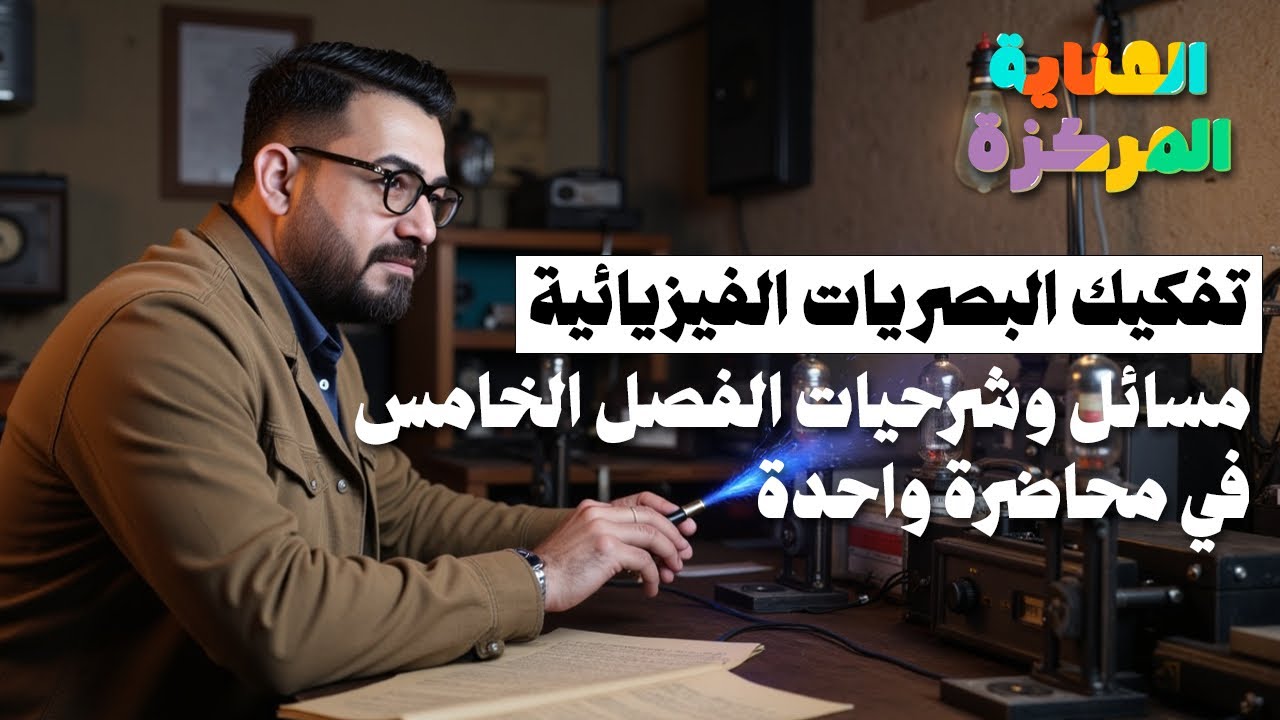 المراجعة المركزة للفيزياء | شرحيات و مسائل الفصل الخامس في محاضرة وحدة