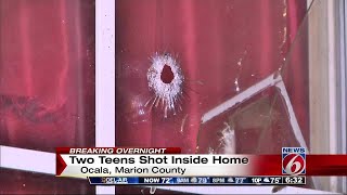 Teens shot inside Ocala home