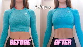 abs in 1 week?! | trying Pamela Rf ab workout