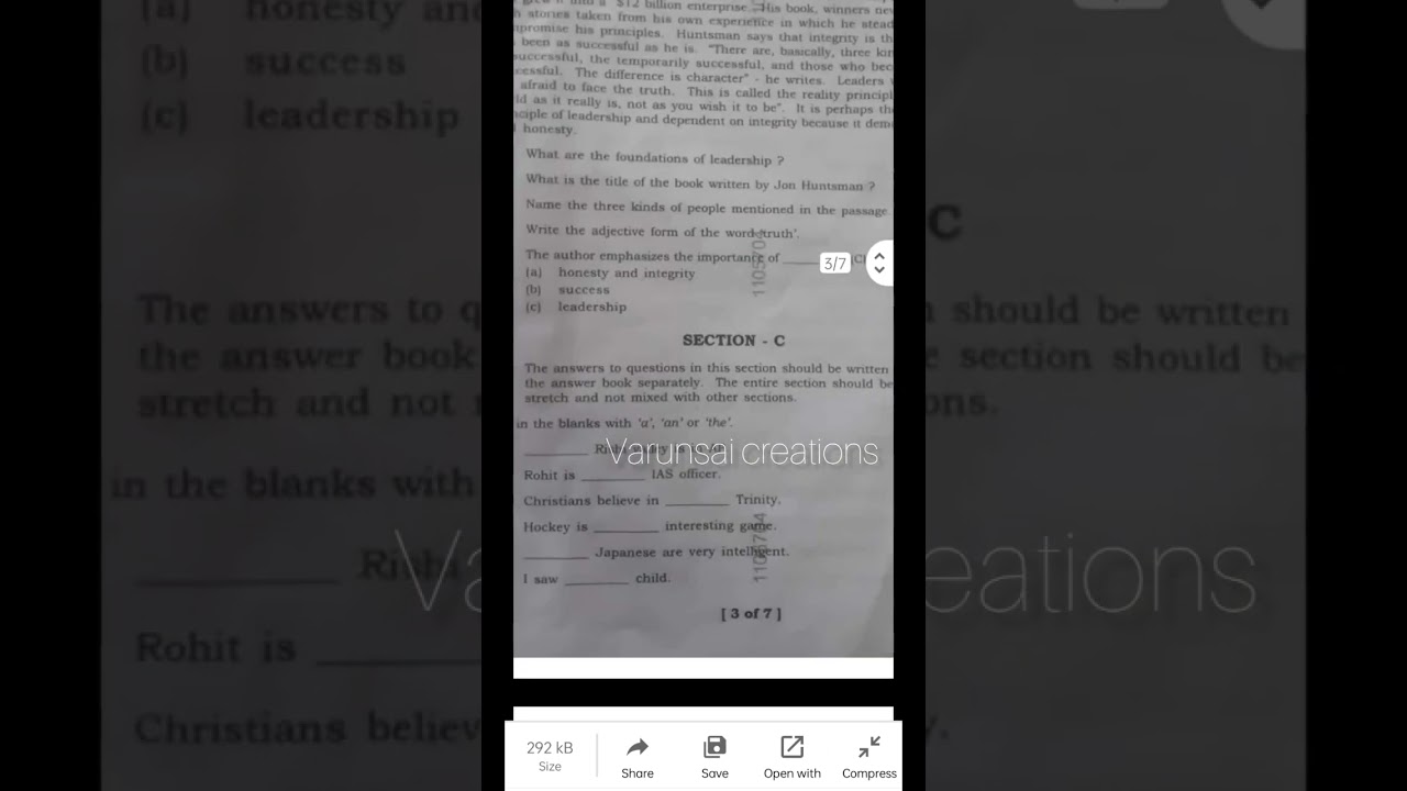 Inter 1st Year English Supplementary betterment Question Paper 2021 inter-1st-year-english-supplementary-betterment-question-paper-2021