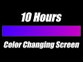 Pink Violet Screen - Slow Color Changing Led Lights [10 Hours]
