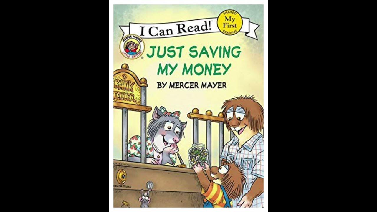 My money book. I can read ：little Critter. Me and money book.