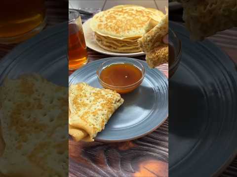 Башкирские блины на кефире! Башкирская кухня!