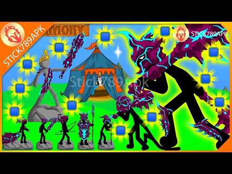 MAX UPGRADE MEGA GRIFFON VAMPIRE GIANT ARMY MAX LEVEL x9999 | Stick War Legacy Mod | Stick789Apk