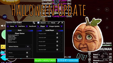 [No Key] Blox Fruits Script - Update Halloween | Auto Farm Candy