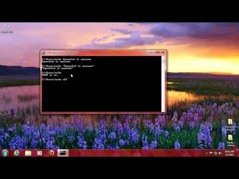 Spoonfeeding Windows - Batch Crash Course; ECHO