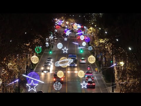 საახალწლო ილუმინაციები - „თბილსერვის ჯგუფი“ და საახალწლო დეკორაციები დედაქალაქში