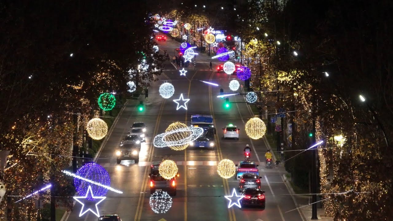 საახალწლო ილუმინაციები - „თბილსერვის ჯგუფი“ და საახალწლო დეკორაციები დედაქალაქში