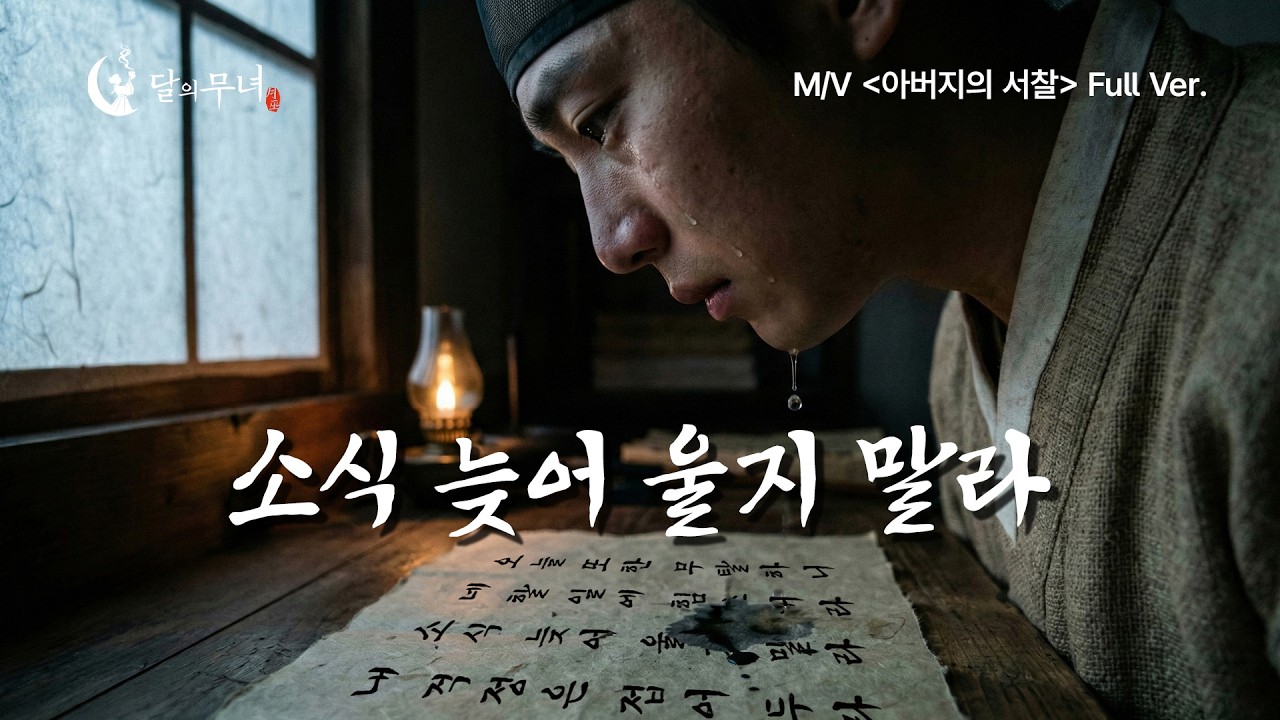 [달의무녀 M/V] 뒤늦게 나의 부고를 듣더라도 울지 마라 아들아! ＜아버지의 서찰＞ 부고(訃告) Full Ver.