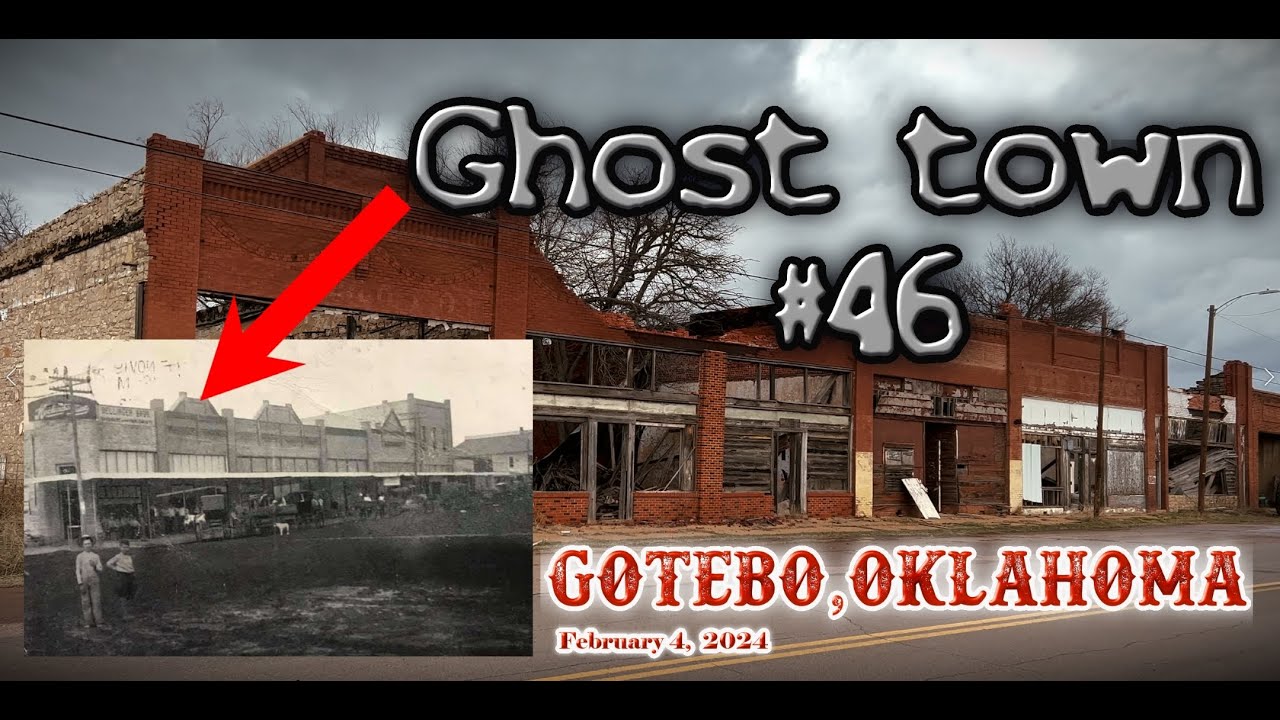 Gotebo, Oklahoma Ghost Town 46...as seen on Feb 4, 2024 YouTube