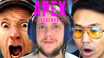 GOING INSANE FROM RAGE with Crypto & Pathfinder Voice Actors in Apex Legends