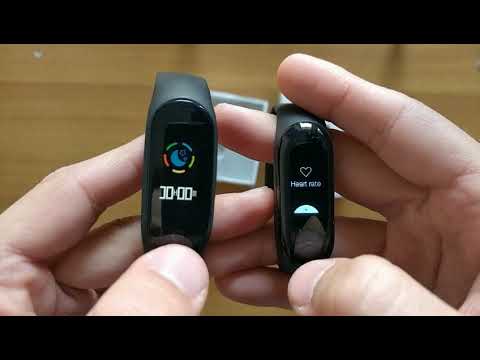 Xiaomi Mi band 3 VS M3 Smart band Colmi M3S Smartband  Bracelet Smart band Fitness Bracelet