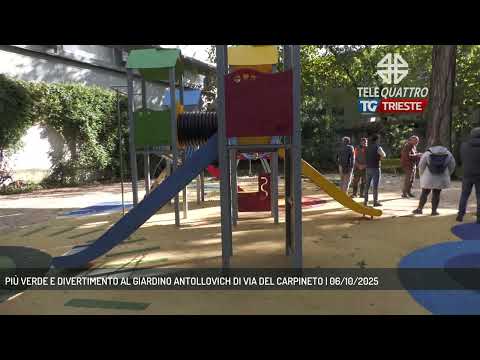 PIÙ VERDE E DIVERTIMENTO AL GIARDINO ANTOLLOVICH DI VIA DEL CARPINETO | 06/10/2025