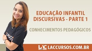 Aula 02 - Educação Infantil - Discursivas - Parte 1 - Conhecimentos Pedagógicos