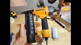 Bostitch 18 Gauge Nail Gun Tool Basics SB-1850BN Tool Basics