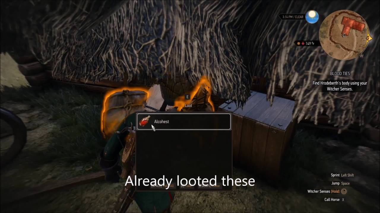 Witcher 3 How to get into the House of Respite YouTube