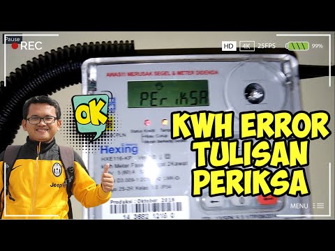 ElecBen channel menemukan 2 penyebab periksa. KWH meteran listrik rusak karena konslet. Simak terus . 