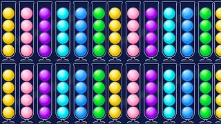 Ball Sort color Puzzle Game || Level 261-270 #ballgames #ballsortpuzzle