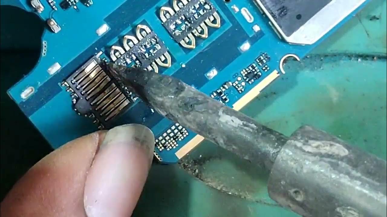 samsung-a10-sim-card-not-detected-sim-card-slot-replacement-youtube