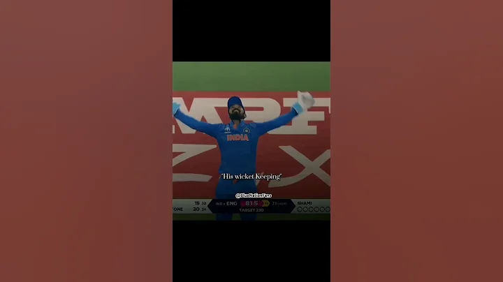 Him behind the stumps!🥹🧿