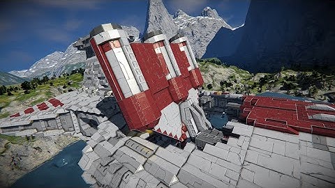 Things Crashing Into Things - Space Engineers! 19 #shorts #starwars #space