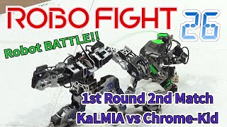 【ロボット格闘技】 Humanoid robot battle 