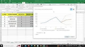 HOW TO USE FORECAST SHEET OPTION IN MS EXCEL! #excel #rkeducom