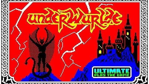 Underwurlde (ZX Spectrum) Speedrun in 5:32