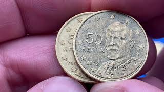 50 euro cent 2002 Greece